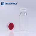 Frascos de hplc de vidrio transparente de 11mm para Agilent Autosampler